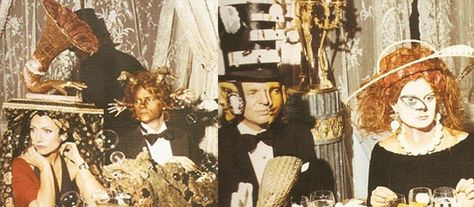 Surrealist Ball with Baroness Marie Helene de Rothschild - lavish french socialite 1950's Rothschild Party, Parisian Dinner Party, Parisian Dinner, Surrealist Ball, Secret Photo, World Party, 12 December, High Society, Weird Art