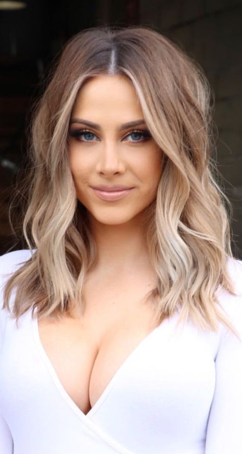 Caramel Blonde Hair, Brown Ombre Hair, Ash Blonde Balayage, Ombre Hair Blonde, Ombré Hair, Pinterest Hair, Short Hair Balayage, Balayage Brunette, Brown Blonde Hair