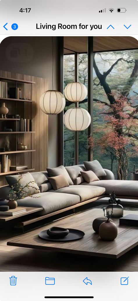 Japanese Living Room Ideas Modern, Japanese Style Living Room, Design Ložnic, Modern Japanese Style, Japandi Living Room, Japandi Interior Design, Zen Interiors, Japanese Home Design, Japandi Interiors