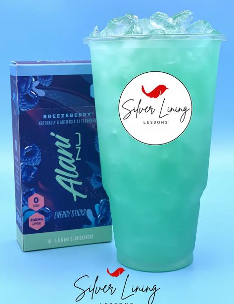 Loaded Tea With Alani, Alani Nu Energy Drink Recipes, Dirty Alani Recipes, Diy Energy Drink Recipes, Alani Drink Recipes, Alani Energy Drink, Silver Lining Lessons, Watertok Recipes, Homemade Energy Drink