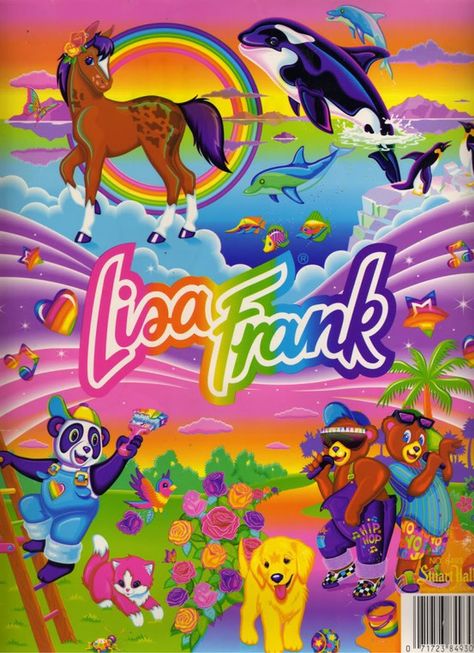 I grew up with Lisa Frank. Notebooks, folders, binders, stickers, beach towels, diaries... The company is still around and kickin', although I'll admit I don't love their new girly designs quite as much as the old school stuff. Love The 90s, Back In My Day, 90s Baby, 90s Childhood, Lisa Frank, Oldies But Goodies, I Remember When, 90s Nostalgia, Childhood Toys