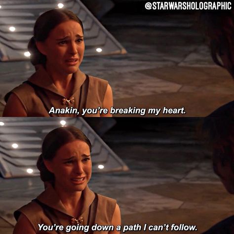 Anakin And Padme Quotes, Padme Amidala Quotes, Anakin Meme, Padme Quotes, Padmé Amidala, Anakin And Padme, Star Wars Quotes, Star Wars Anakin, Padme Amidala