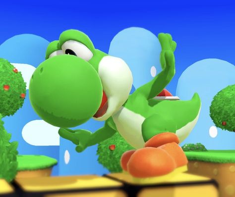 A SSBU screenshot I made. Yoshi doin’ a cute little pose :) Yoshi Mario Pfp, Yoshi Pfp Mario, Yoshi Pfp, Yoshi Cute, Mario Aesthetic, Mario Yoshi, Ios Ideas, Nintendo Art, Some Games