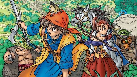 Dragon Quest VIII: Journey of the Cursed King Review - IGN Dragon Quest 8, Dragon Quest, Iphone Wallpaper, Iphone