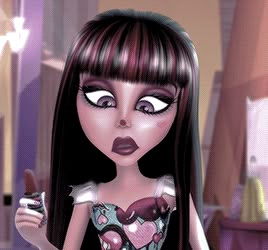 Monster High Gif Pfp, Monster High Banner, Monster High Gif, Draculaura Gif, Monster High Pfp, Pfp Gif, Monster High Art, Discord Pfp, Monster High Characters