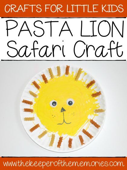 Make this adorable Pasta Lion Preschool Safari Craft with your little kids! It's quick & easy and would make a great addition to your next preschool safari theme. You're definitely not going to want to miss it! #kidsactivities #preschoolthemes #safaricrafts #lion #kidscrafts #lioncraft Preschool Safari Theme, Turtle Classroom, Safari Crafts, Zoo Animal Crafts, Lion Craft, Sensory Activities Toddlers, Homeschool Crafts, Diy Craft Tutorials, Zoo Animal