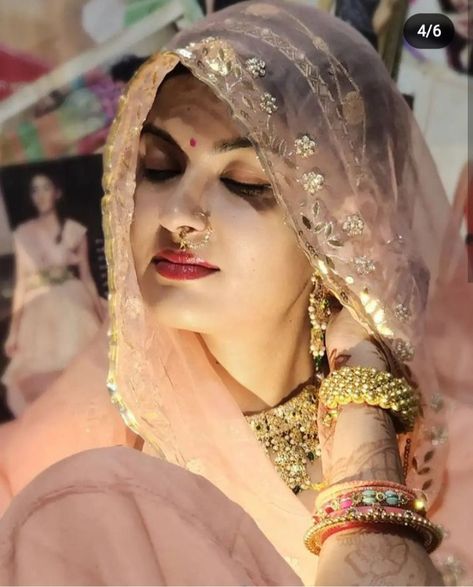 Rajputi Baisa Pic, Baisa Pic, Rajputana Culture, Diwali Vibes, Rajasthani Bride, Indian Bride Poses, Indian Dresses For Women, Rajasthani Dress, Traditional Photo