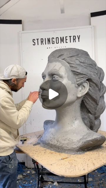 Air Dry Clay Portrait, Sculpture Techniques, Prop Making, Work Skills, Clay Faces, Billie Holiday, Sculpting Clay, Skill Set, 3d Artist