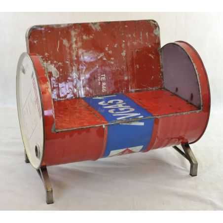 Drum Seat, Drum Chair, Welded Furniture, Car Part Furniture, Car Furniture, Barrel Furniture, Oil Drum, Drum Table, Deco Originale