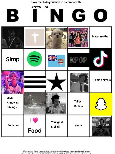 Tiktok Bingo Template, This Or That Tiktok, This Or That My Type Tiktok Trend, Tiktok Templates To Fill Out, Tiktok Bingo, Tiktok Templates, Tiktok Template, Oc Template, About Me Template