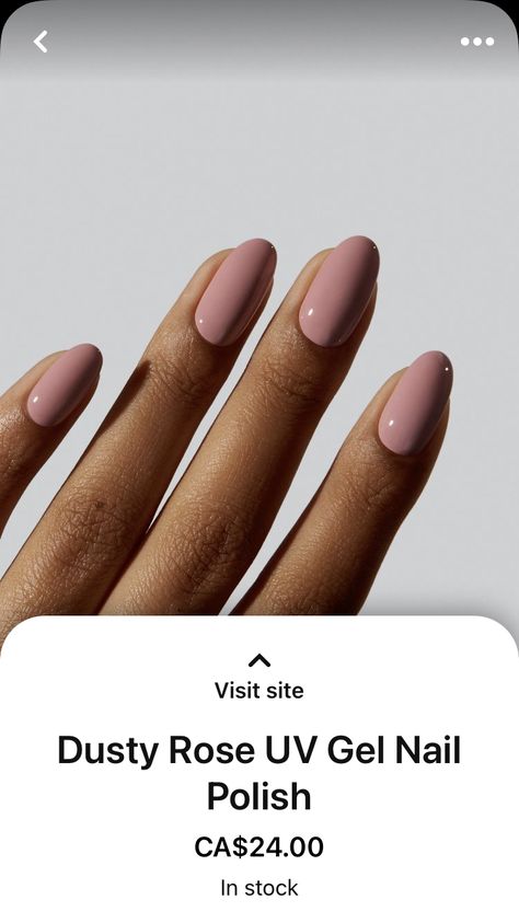 Soft Mauve Nails, Mauve Wedding Nails, Dusty Pink Nails Design, Powder Pink Nails, Dusty Rose Nails, Dusty Pink Nails, Rose Nail Design, Taupe Nails, Nail 2024