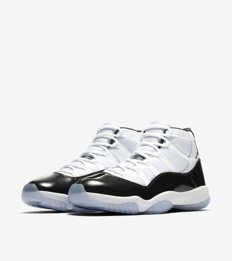 Air Jordan XI (11) Retro “Concord��” 'White & Black'       -Release Date: Saturday, December 8th 2018      -Price: $220 Air Jordan 11 Concord, Jordan 11 Concord, Jordan Xi, Air Jordan Xi, Nike Snkrs, Jordan Model, Nike Air Jordan 11, Air Jordan 12 Retro, Air Jordan 11 Retro