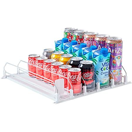 Soda Storage, Drink Organizer, Refrigerator Pantry, Convenient Store, Sports Drink Bottle, Food Dispensers, Style Shelf, Can Dispenser, Water Bottle Storage