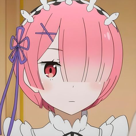 Ram Cute, Ram Icon, Ram Anime, Ram Cosplay, Ram Re Zero, Cute Waifu, Ram Rem, Ram And Rem, Anime Fyp