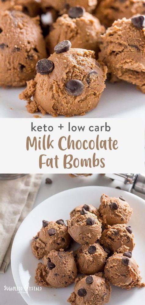 Low Carb Milk, Keto Diet Breakfast, Keto Brownies, Keto Fat, Keto Cheesecake, Keto Cookies, Chocolate Chip Cookie Dough, Keto Dessert Recipes, Foods To Avoid