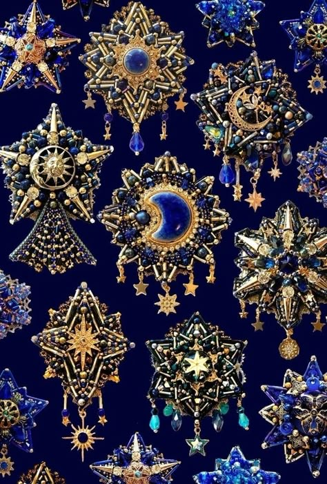 Embroidery Fine Art, Star Fashion Aesthetic, Frida Art, Inexpensive Jewelry, Star Beads, 자수 디자인, Cheap Jewelry, Silver Jewelry Handmade, Embroidery Inspiration