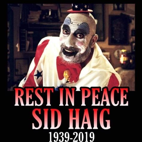 SID HAIG Otis Driftwood, Emilio Rivera, Sid Haig, Dee Wallace, Dracula Castle, Danny Trejo, Rob Zombie, Rest In Peace, Movie Characters