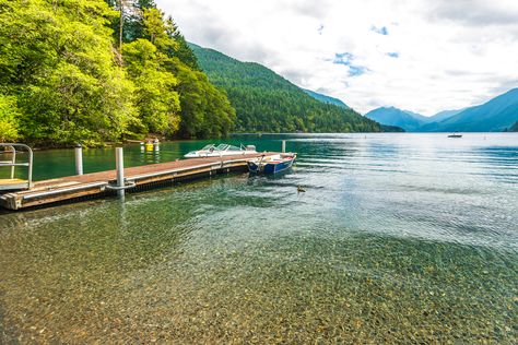 Lake Crescent, Washington Kayaking Washington State, Picture Lake Washington, Lake 22 Washington Hiking, Blue Lake Washington, Lake Crescent Washington, Pnw Hiking, Washington Lakes, Pnw Adventures, Washington Beaches