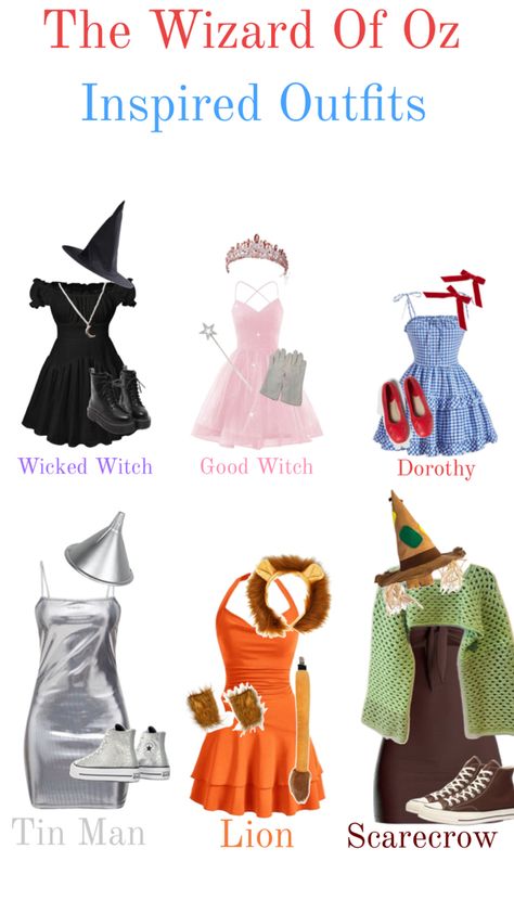 Best Friend Activities, Pretty Halloween Costumes, Friend Activities, Trendy Outfits For Teens, The Wizard Of Oz, Halloween Inspo, The Wizard, Inspired Outfits, Wizard Of Oz