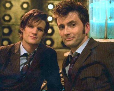 Doctor Who | The End of Time: Part 2 -- Behind the Scenes Matt Smith Doctor, Doctor Who 10, Second Doctor, David Tennant Doctor Who, Marvel Cast, Doctor Picture, 10th Doctor, 11th Doctor, Tenth Doctor