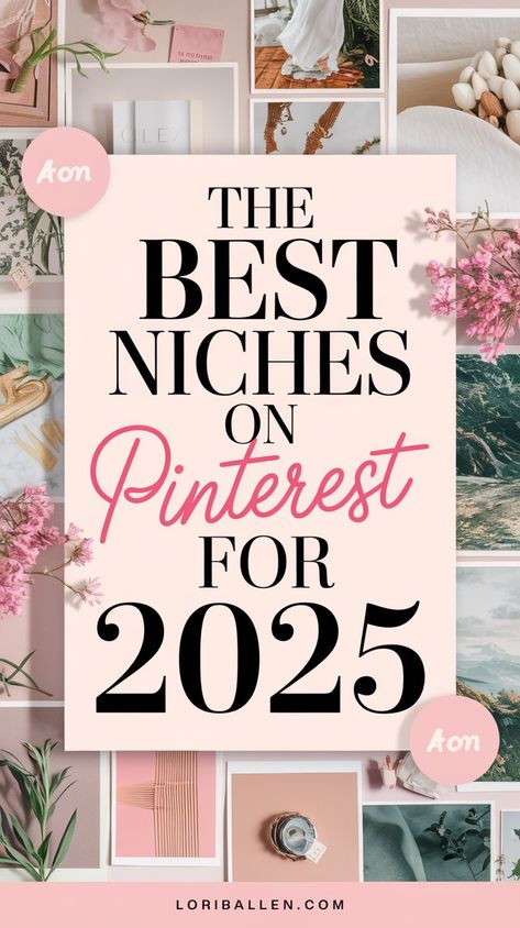 This guide will show you the best pinterest niches for the year ahead. It’s your chance to find your place and make the most of Pinterest. Popular Niches On Pinterest, How Do I Find My Niche, Pinterest Trends Now, Pinterest Predicts: Trends For 2025, Millenials Aesthetic, Pinterest Predicts 2025, Be My Own Boss, Pinterest Vision Board, My Own Boss