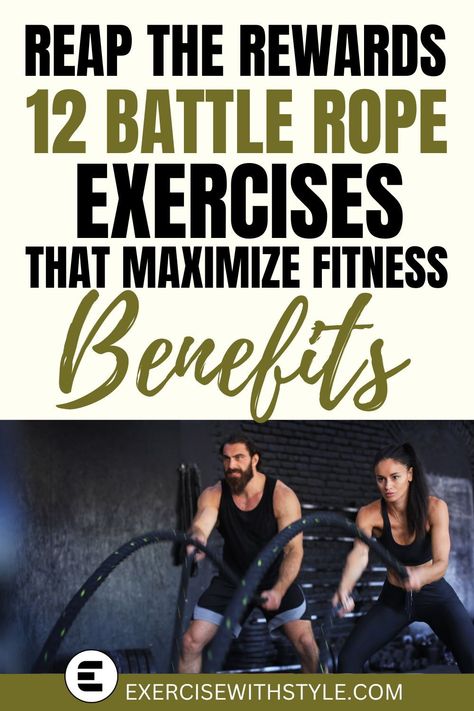 Feeling lost in the sea of exercise options? Dive into the benefits of battle rope training! Our comprehensive guide simplifies your fitness journey with the top 12 exercises and a killer workout plan. 🌊 #FitnessSimplified #BattleRopeBenefits Full Workout Plan, Battle Rope Exercises, Battle Rope Workout, Rope Exercise, Rope Exercises, Rope Training, Battle Ropes, Full Workout, Killer Workouts