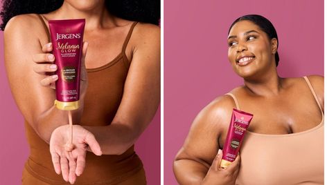 Jergens Launched a Moisturizer Exclusively for Melanated Skin & Shoppers Say It Makes Them Feel Like a ‘Glowing Goddess’ | StyleCaster Jergens Natural Glow, Glow Lotion, Glazed Donut, Beauty Expert, Natural Glow, Paraben Free Products, Body Lotion, Shea Butter