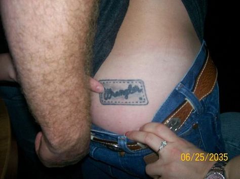 Western Male Tattoos, Simple Country Tattoos Men, Wrangler Patch Tattoo, Wrangler Tattoos For Women, Country Tattoos For Men Cowboys, Country Guy Tattoos, Save A Horse Ride A Cowboy Tattoo, Tattoos For Men Country, Western Tattoo For Men