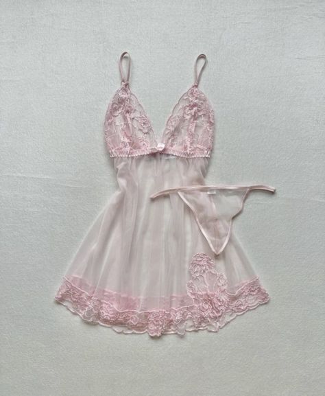 Coquette Lingerie, Lingerie Outfit Night, Cute Sleepwear, Cute Pajama Sets, Cute Lingerie, Lingerie Outfits, Lace Babydoll, Lingerie Dress, Pretty Lingerie