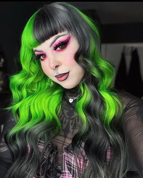 Beetlejuice Hair Color, Beetle Juice Hair, Beetlejuice Hair, Haircut And Color Ideas, Colourful Hair Ideas, Cool Hair Colors, Hair Colour Inspo, Hair Styles And Color, World Hair