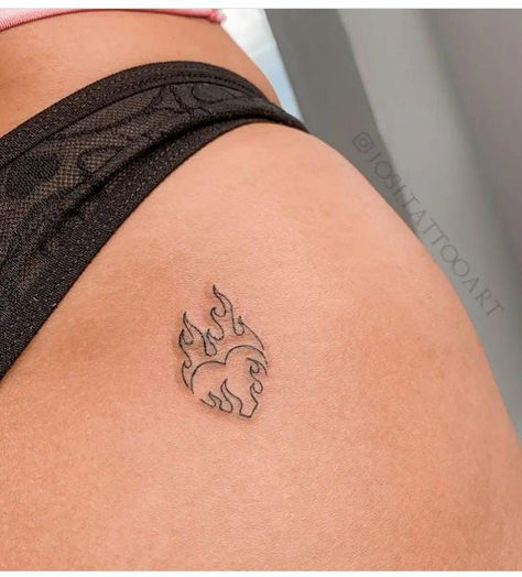 Small Hip Tattoos Women Side Thighs, Small Hip Tattoos Women, Maching Tattoos, Cute Thigh Tattoos, Pretty Hand Tattoos, Muster Tattoos, Hip Tattoos Women, Small Pretty Tattoos, Petite Tattoos