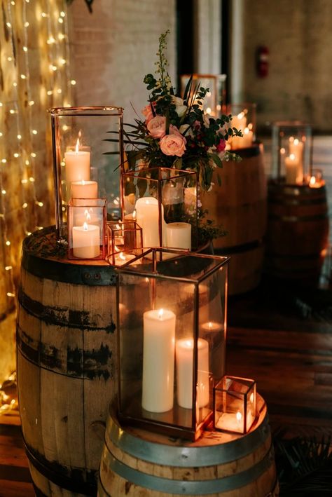 Moody Wedding Decor, Candles And Flowers, Rustic Wedding Decorations, Wedding Decoration Ideas, Dream Wedding Decorations, Candle Wedding Decor, Joy Photography, Moody Wedding, Boho Chic Wedding