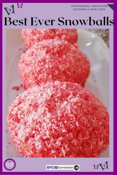 The Best Ever Snowballs Snowball Recipe Marshmallow, Pink Lamingtons, Hostess Snowballs, Snowball Cake Recipe, Snowball Recipe, Snowball Cake, Basic Cupcake Recipe, Coconut Cakes, Snowballs Recipe