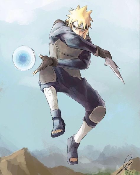 Minato Namikaze Art, Minato Namikaze Fan Art, Minato Art, Hokage Naruto, Namikaze Minato, Kurama Naruto, Minato Namikaze, Arte Ninja, Manga Japan