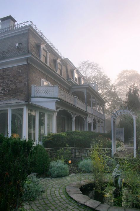 A beautiful view of the Woolverton Inn, located in Bucks County near New Hope, PA and Lamberville, NJ. The award-winning bed and breakfast is the perfect place for a wedding venue or weekend getaway. Woolverton Inn, Breakfast Luxury, Country Views, New Hope Pa, Bucks County Pa, Bed And Breakfast Inn, Home Again, Bucks County, Beautiful View