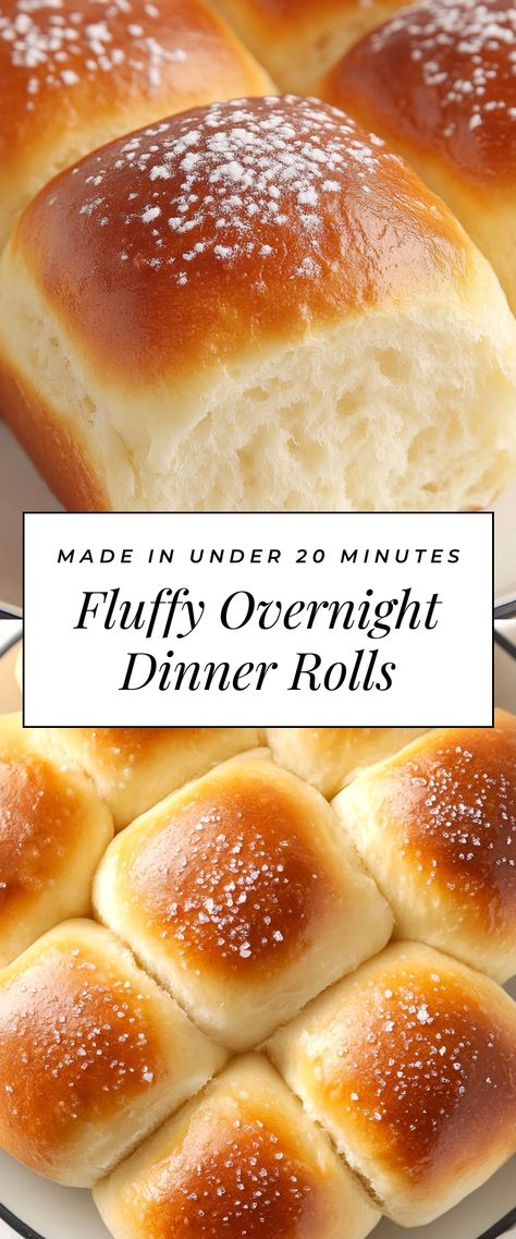 Image for Fluffy Overnight Dinner Rolls Overnight Buns Dinner Rolls, Sourdough Dinner Rolls Overnight, Overnight Bread Dough Recipe, Overnight Rolls Dinner, Overnight Buns Recipe, Thanksgiving Dinner Rolls Make Ahead, Overnight Dinner Rolls Recipe, Overnight Rolls Recipe, Fluffy Dinner Rolls Recipe