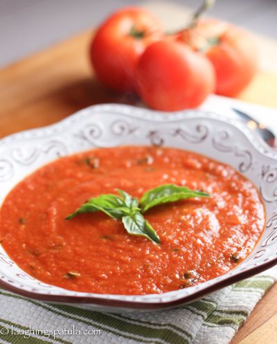 San Marzano Tomato Soup.  Purple Cafe and Wine Bar, Woodinville, WA Marzano Tomatoes, Soup Vegetarian, Tomato Soup Easy, Roasted Tomato Soup, Soup Easy, San Marzano Tomatoes, Tomato Soup Recipes, Healthy Soup Recipes, Tomato Soup