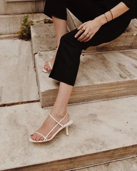 7 Naked Sandals That Aren’t The Row - Grazia The Row Sandals, Christie Tyler, Sandals Outfit, Shoe Inspo, White Sandals, Fashion Heels, Hot Shoes, Crazy Shoes, Shoes Booties