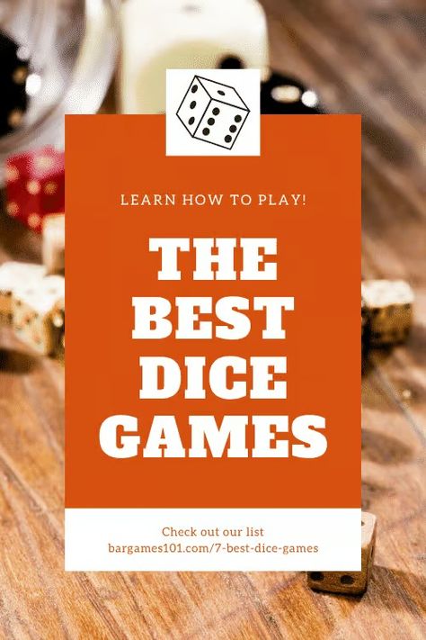 7 Best Dice Games You Should Learn How to Play (Updated 2024) Diy Dice Games, Liars Dice, How To Play Bunco, Activity Dice, No Technology, Yahtzee Game, Bubble Activities, Games For All Ages, Articulation Games