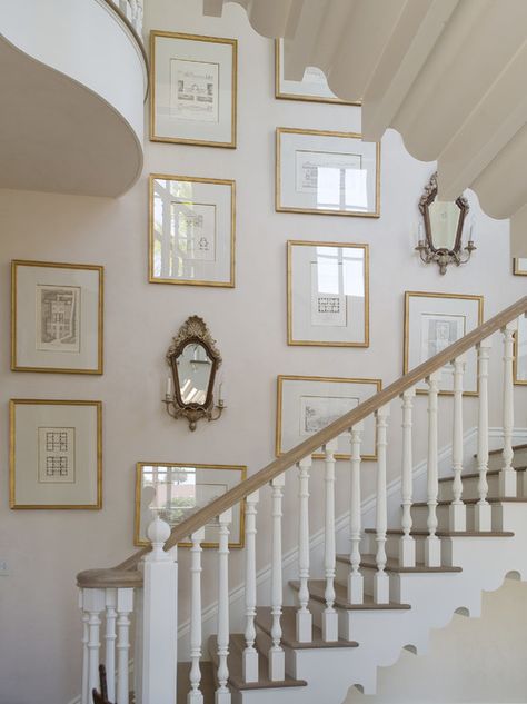 Decorating Stairway Walls, Stairway Walls, Stairway Wall, Gallery Wall Staircase, Staircase Interior Design, Staircase Wall Decor, Traditional Staircase, Stair Wall, Staircase Wall