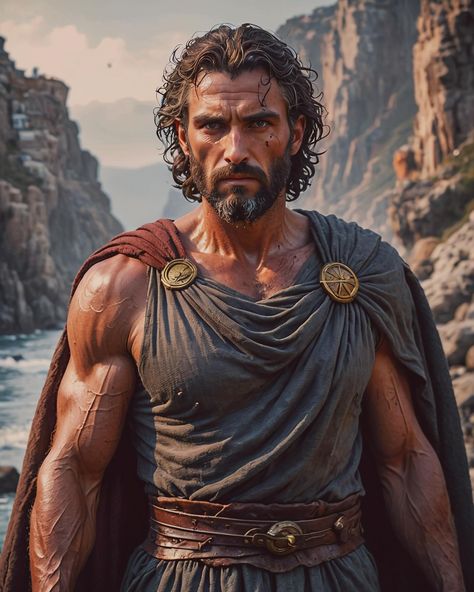 Odysseus by AI Odysseus, the clever king of Ithaca, is a hero in Greek mythology known for his intelligence and cunning. After the Trojan War, he faced a 10-year journey home filled with challenges, as told in *The Odyssey*. #Odysseus #GreekMythology #TheOdyssey #TrojanWarHero #KingOfIthaca #CunningHero #GreekLegends #TrojanHorse #EpicJourney #mythologicalhero Odysseus Aesthetic, Regency Core, The Orphan, Trojan Horse, Too Tired, Greek Mythology Art, The Odyssey, Mythology Art, Epic Journey