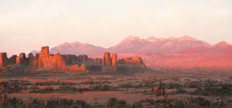 ArtStation - West Western Desert, American Western, Mountain Range, Old West, Wild West, Range