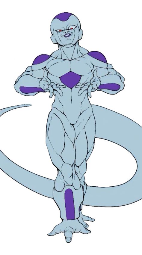 Dragon Ball Drawing Reference, Frieza Pose, Drawing Dragon Ball Art, Dragon Ball Reference, Dragon Ball Character Design, Goku Pose, Dragon Ball Sketch, Frieza Fanart, Freezer Dragonball