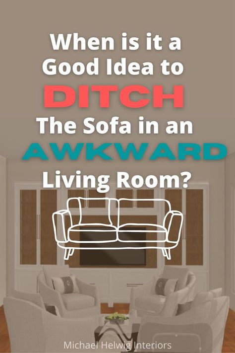 Awkward Living Room, Awkward Living Room Layout, Room Layout Design, Long Narrow Living Room, Small Living Room Layout, Narrow Living Room, Living Room Redo, Living Room Arrangements, Small Space Design