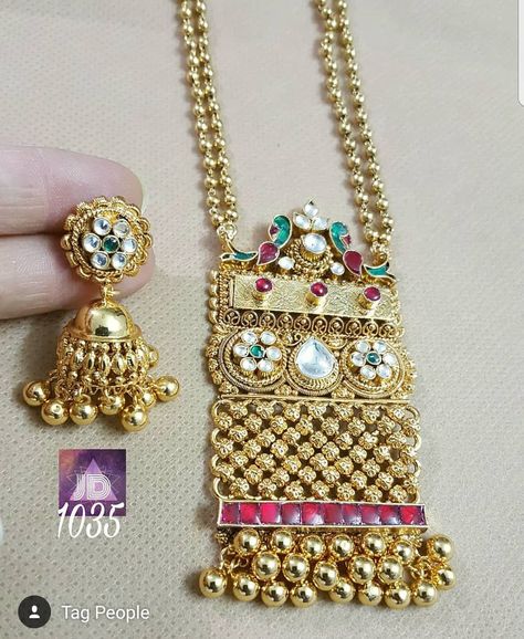 Rajvadi Jesalmeri set.. Royal look jewellery.. Dm or whatsapp 9327557476 for orders.. #jewellerydesign #fashion #fashionjewellery… Royal Look, Charm Bracelet