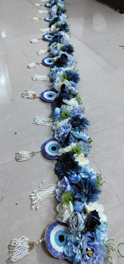 Evil Eye Bandarwal, Diwali Toran Ideas, Bandanwar Design Handmade, Toran Designs Doors Handmade Flowers, Bandanwar Designs, Bandhanwar Handmade, Bandarwal Designs Handmade, Toran Designs Doors Handmade Latest, Door Toran Handmade