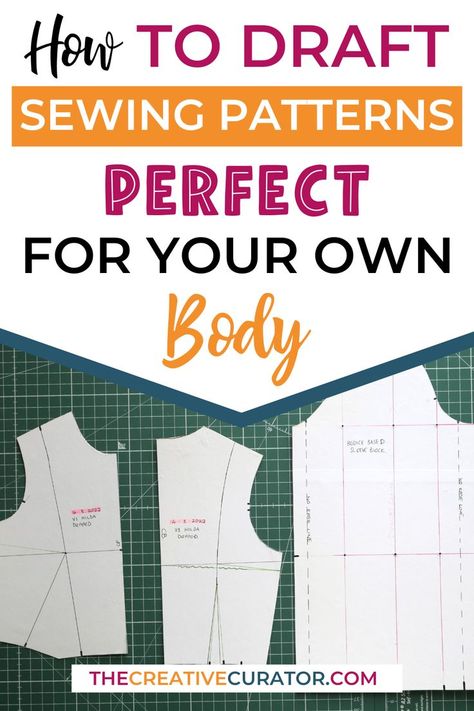 Drafting Your Own Sewing Patterns, How To Draft Patterns, Sewing Bodice Pattern, Self Drafting Patterns, Adjusting Sewing Patterns, Fitted Top Sewing Pattern, Fashion Design For Beginners Sewing Free Pattern, How To Make Your Own Sewing Patterns, Bodice Sewing Pattern Free