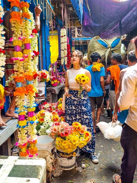 Flower Market, Large Flowers, Kolkata, Flowers