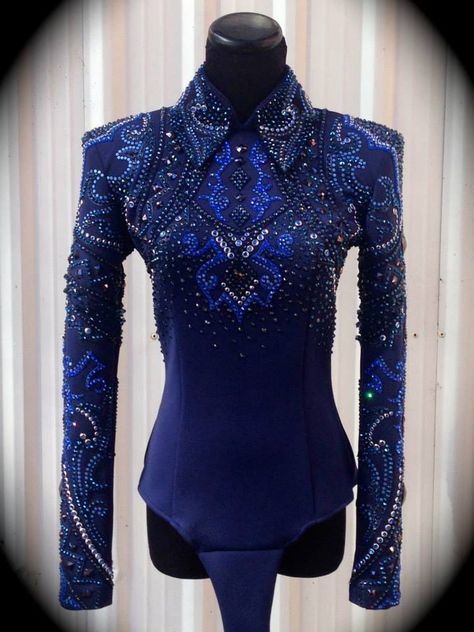 Lindsey James Show Clothing Reining Show Shirts, Showing Outfits, Bodysuit Shirts, Western Pleasure Outfit, Horsemanship Shirt, Western Chic Fashion, Showmanship Jacket, Western Show Clothes, Western Show Shirts