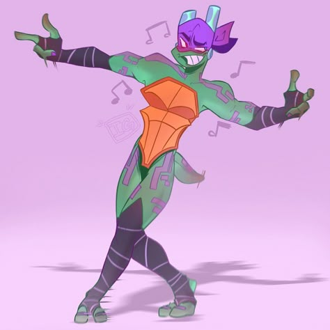 Donatello Rottmnt Fanart, Donatello Tmnt Fanart, Rotmnt Oc, Rottmnt Icons, Donatello Costume, Tmnt 2023, Donatello Rottmnt, Rottmnt Donatello, Tmnt Donnie